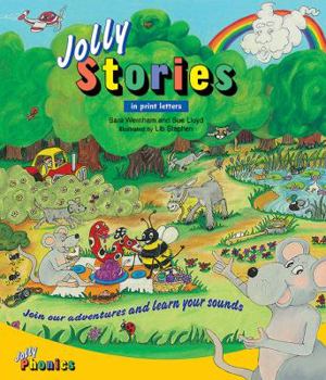 Hardcover Jolly Stories: In Print Letters (American English Edition) Book