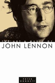 Hardcover The Art & Music of John Lennon. Book