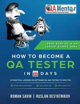 Paperback How to Become a QA Tester in 30 Days Book