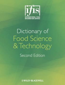 Hardcover Dictionary of Food Science and Technology Book