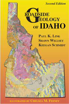 Paperback Roadside Geology of Idaho Book