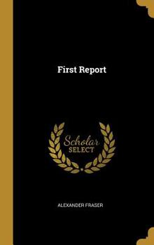 Hardcover First Report Book