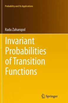 Paperback Invariant Probabilities of Transition Functions Book