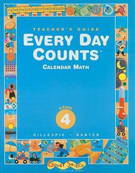 Paperback Great Source Every Day Counts: Teacher's Guide Grade 4 Book