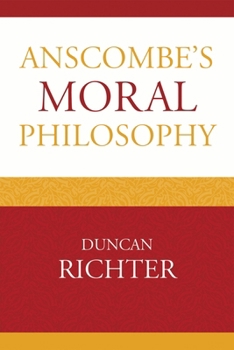 Paperback Anscombe's Moral Philosophy Book