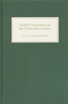 Hardcover English Government in the Thirteenth Century Book