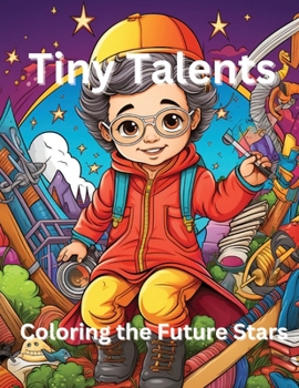 Paperback Tiny Talents: Coloring the Future Stars Book