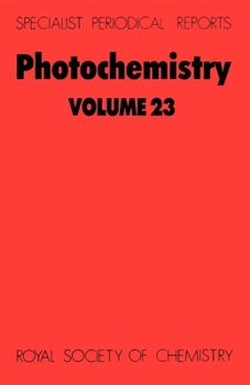 Hardcover Photochemistry: Volume 23 Book