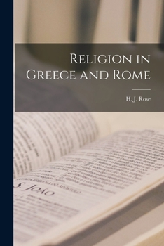 Paperback Religion in Greece and Rome Book