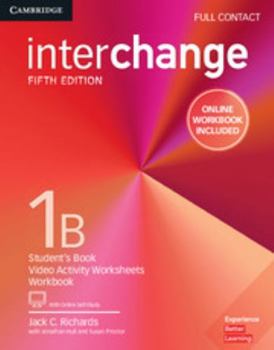 Paperback Interchange Level 1b Full Contact with Online Self-Study and Online Workbook Book