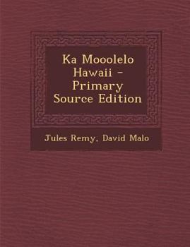 Paperback Ka Mooolelo Hawaii [French] Book