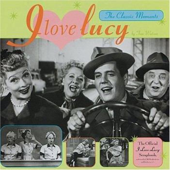Hardcover I Love Lucy: The Classic Moments Book