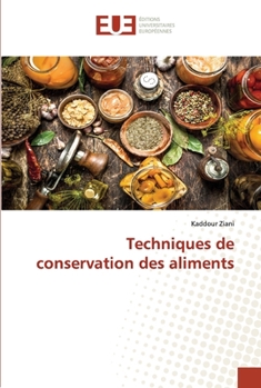 Paperback Techniques de conservation des aliments [French] Book