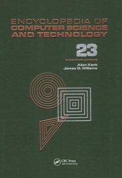 Hardcover Encyclopedia of Computer Science and Technology: Volume 23 - Supplement 8: Approximation: Optimization, and Computing to Visual Thinking Book