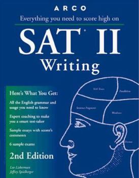 Paperback Arco SAT II Writing Book