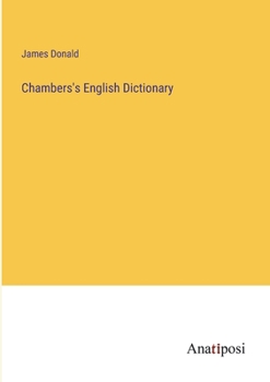 Paperback Chambers's English Dictionary Book