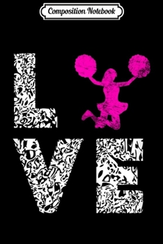 Composition Notebook: Cheerleading Dancing Cheer Team Love Choreography  Journal/Notebook Blank Lined Ruled 6x9 100 Pages