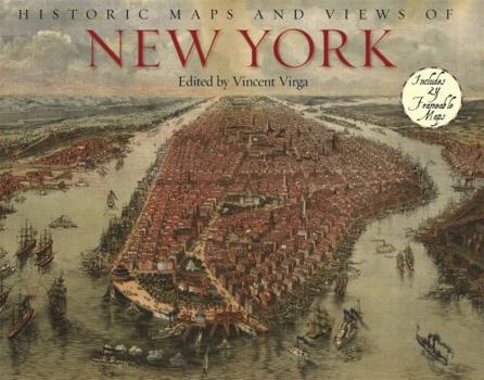 Paperback Historic Maps and Views of New York Book