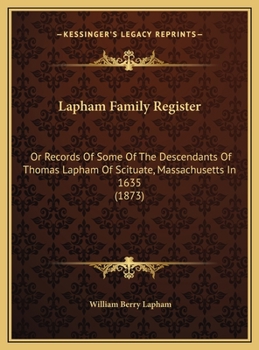Records of Some of the Descendants of Thomas Bradbury