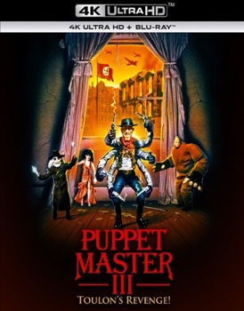 Blu-ray Puppet Master III: Toulon's Revenge Book