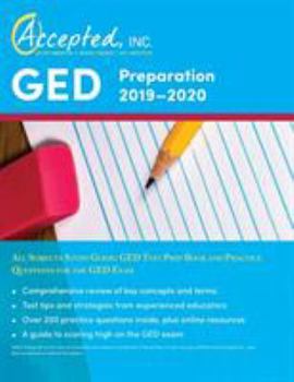 Paperback GED Preparation 2019-2020 All Subjects Study Guide: GED Test Prep Book and Practice Questions for the GED Exam Book