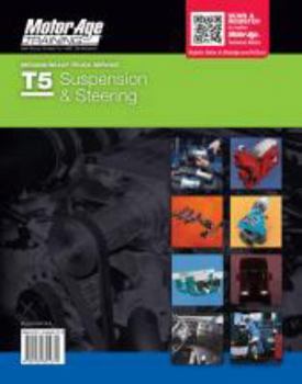 Paperback ASE T5 Test Preparation - Steering & Suspension Study Guide (Motor Age Training) Book