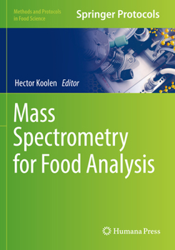 Paperback Mass Spectrometry for Food Analysis Book