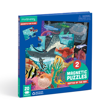 Misc. Depths of the Seas Magnetic Puzzle Set Book