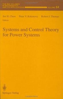 Hardcover Systems and Control Theory for Power Systems Book