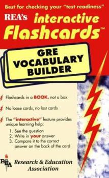 Paperback GRE Vocabulary Builder Interactive Flashcards Book