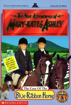 Paperback The Case of the Blue-Ribbon Horse [With 2 Mary-Kate & Ashley Photos] Book
