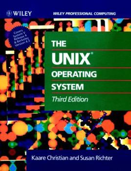 Paperback The UNIX?Operating System (Wiley Professional Computing) Book
