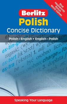 Paperback Berlitz Polish Concise Dictionary Book