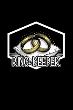 Ring Keeper: Dot Grid Journal 6x9 - Ring Bearer Ninja Notebook I  Wedding Party Marriage Security Gift
