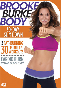 DVD Brooke Burke Body: 30-Day Slim Down Book