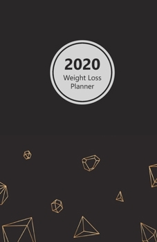 Paperback 2020 Weight Loss Planner: Meal and Exercise trackers, Step and Calorie counters. For Losing weight, Getting fit and Living healthy. 8.5" x 5.5" Book