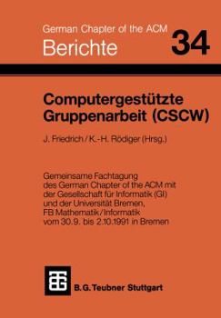 Computergestutzte Gruppenarbeit (Cscw)