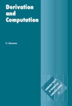 Hardcover Derivation and Computation Book