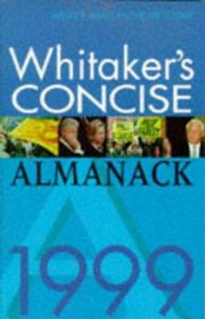 Paperback Whitaker's Concise Almanack: 1999 Book