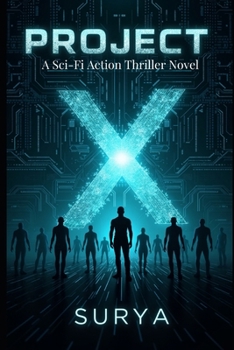 Paperback Project - X: A Sci-Fi Action Thriller Novel Book