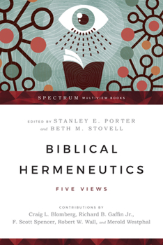 Paperback Biblical Hermeneutics: Five Views Book