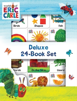 Product Bundle World of Eric Carle: 24 Deluxe Board Books Book