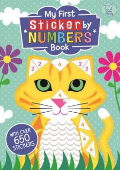 Paperback My First Sticker by Numbers Book