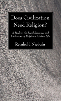 Paperback Does Civilization Need Religion? Book