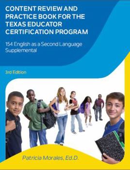 Print on Demand (Hardcover) Content Review and Practice Book for the Texas Educator Certification Program – 154 English as a Second Language (ESL) Supplemental Book