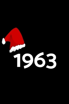 1963: Christmas Theme Gratitude 100 Pages 6" x 9" Notebook