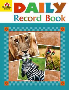 Paperback Daily Record Book, Safari Edition Book