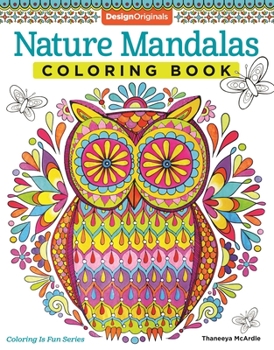 Paperback Nature Mandalas Coloring Book