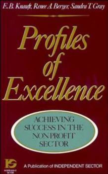 Hardcover Profiles of Excellence: Achieving Success in the Nonprofit Sector Book