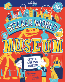 Paperback Sticker World - Museum 1 Book